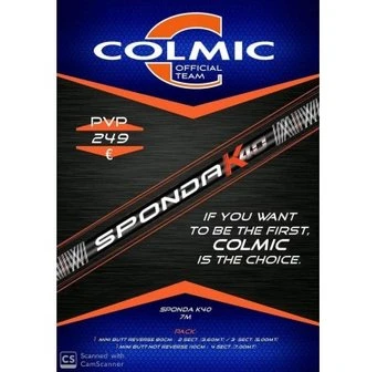 Colmic SPONDA K40 7,00mt 3 Colmic SPONDA K40 7,00mt