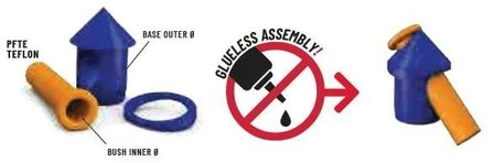 Colmic Strippa XL Blue-orange /8.5mmx4.7mm 4 Colmic Strippa XL Blue-orange /8.5mmx4.7mm - Image 2