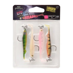 Fox Rage Slick Shad UV Loaded Mixed Colour Pack