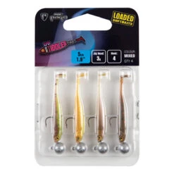 Fox Rage Ultra UV Micro Tiddler Fast 5cm Loaded Lure Pack