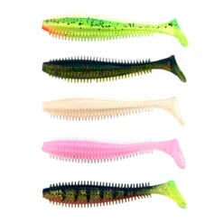Fox Rage Spikey Shad UV Mixed Colour Pack 12 CM